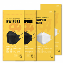 휘퓨어 황사방역마스크 대형 KF94, 1개입, 25개, 블랙