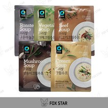 우리쌀수프 10개(구운마늘크림2+쇠고기크림2+야채크림2+양송이크림2+크림2)/무료배송, 1세트