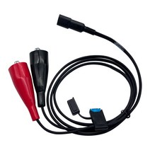 견고한 PDL 라디오 전원 케이블 A01916 GPS GNSS 측량 2 핀 퓨즈 악어 클립 멀티 브랜드 1.8M, 한개옵션1, 한개옵션0