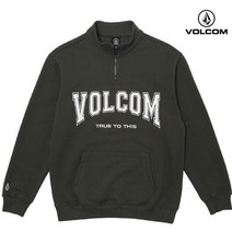 (롯데백화점)남여공용 유니버시티 컴포트핏 아노락 하프 집업 맨투맨 VA213RM010볼컴 VA213RM010 136700