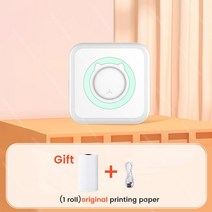 Olaf-HD 미니 감열식 휴대용 스티커 프린터 종이 잉크 없는 라벨 인쇄 무선 블루투스 BT200dpi 안드로, 16 c15-Green