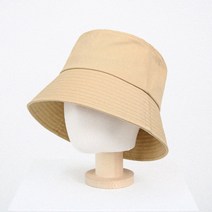 팸드님 일상 무지 벙거지모자 베이직 숏챙 버킷햇