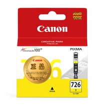 캐논 정품잉크 CLI-726Y Pixma iP4870 iP4970 iX6560 MG5170 MG5270 MG5370 MG6170 MG6270 MG8170 MG8270, 본상품선택, 노랑