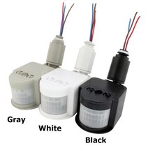 LED 모션 센서 220V 12V 동작감지 스위치 PIR 적외선, 화이트220v p5652, 본상품선택