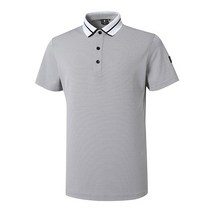 *본사직영* [와이드앵글] ONEX 캐주얼 피케 조직 요꼬에리 티셔츠 M WMM23261Z1