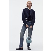 자라 ZARA 독일직구 리지드 백 - 데님 블루