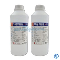 조은 소독용 에탄올 1L, 2개