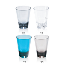PC 원형 심플컵 R150 330ml / 라운드컵 물컵 음료컵 가정용 업소용 식당 구내식당 단체급식 어린이집 주방용품 주방112, PC 원형 심플컵 R150 - 녹색