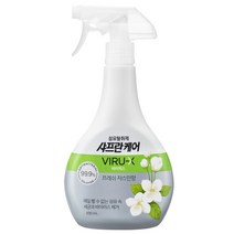 엘지생활건강 샤프란케어 바이럭스 섬유탈취제 프레쉬자스민향 500ml / 탈취스프레이, 1개, 프레쉬 자스민향