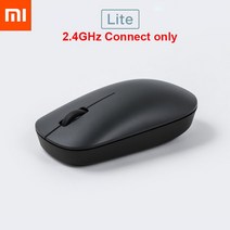 XIAOMI 무선 마우스 2/패션 블루투스 USB 연결 1000 인치 당 점 2.4GHZ 광학 음소거 노트북 오피스 게임, Mouse Lite