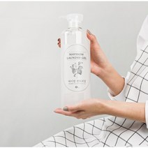 아토피피부용 화학 계면활성제 없는 친환경 고농축 유아 세탁세제 드럼일반겸용 1000ml, 천연성분 세제, 1000ml - 1개