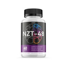 1팩 NZT48 무한약 포커스 오리지널 조제분유 1개월 공급, 60 카운트(1개 팩)