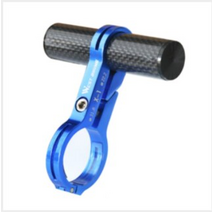 카본자전거핸들바 일체형 로드 핸들바 도로 확장 마운트 탄소 섬유 익스텐더 홀더 라이트 컴퓨터 확장 31.8mm 사이클링, 파란색 b