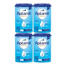 압타밀 프로누트라 어드밴스 뉴 Hmo 분유 Pre단계, 4개입, 800g