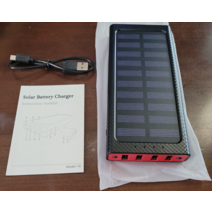 새 제품 Tssibe ExprESS E1 블랙 휴대용 USB 손전등 24000mAh 태양광