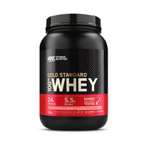 옵티멈뉴트리션 골드 스탠다드 100% 웨이 스트로베리 앤 크림맛 1.98lb 899g