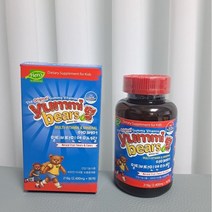 야미베어스 멀티비타민 & 미네랄 2400mg x 90꾸미 어린이 청소년 꾸미 젤리 영양제, 1병