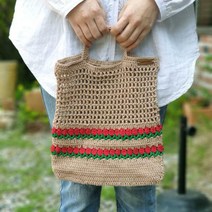 러브컨츄리 튜울립 코튼네트백 DIY키트, 604-연브라운