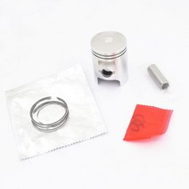 오토바이 STD 39mm + 0.25 0.50 0.75 1.00 피스톤 링 12mm 핀 혼다 훌리오 50 NTS50W NTS50X NTS50Y NTS50Y 1998 1999 20, 39.25MM PISTON KIT