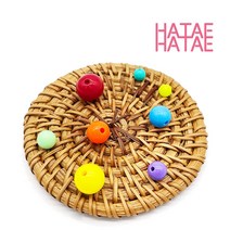 하태하태 비비드 믹스 컬러 구슬 20g (6 8 10 12mm) 비즈공예 팔찌 목걸이 마스크스트랩, 04. 12mm(약 21개)