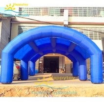 에어 리빙쉘 텐트 야외 판촉 행사 스포츠 광고 무역 박람회 공기 인쇄 캐노피 천막 전망대 풍선 텐트, 4면 벽, 20x8x4.5미터