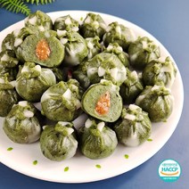 국내산 쌀과 수리취로 만든 수리취 복주머니 꿀떡 1kg (25gX40개), 단품