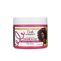 Curls Unleashed Color Blast 헤어 왁스 임시 컬 디파이닝 미스틱 170g(6온스), Pinky Swear, Pinky Swear