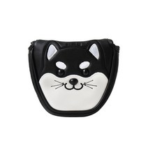드라이버 커버 드라이빙 아이언 소가죽 케이엘 어피치 golf headcover, 블랙 말렛 퍼터