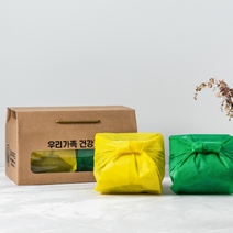 [김부자푸드] 선물용 다과 수제 찹쌀 김부각 선물세트 2개입 110g x2, 색지포장없음 (110gx2)