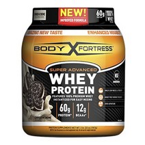 바디포트리스 슈퍼 어드밴스드 웨이 프로틴 쿠키 엔 크림, 907g, 1개