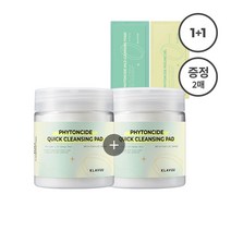클라뷰 피톤치드 퀵 클렌징 패드 380ml, 100개입, 2개