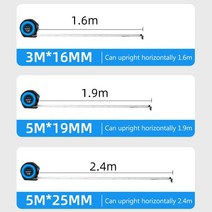 디지털줄자 스마트줄자 레이저자 측정 미터 테이프 고무 낙하 방지 공장 하드웨어 가구 3M 5 M 7.5M 10M, 01 5 메터