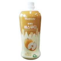 베버시티 후루티 배 스무디 1.8kg 1박스 6개
