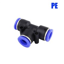 공압 피팅 파이프 커넥터 튜브 에어 퀵 워터 푸시 인 호스 4mm 6mm 8mm 10mm 12mm PU PY PK PM PZA HVFF, PE