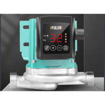 중형 보일러순환모터 연탄 기름 보일러 수로 온수매트, 통합온도조절 225W 무소음 순환펌프6점