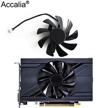 쿨러 T129215SU RX 570 470D GPU 비디오 카드 팬 Radeon sapphire RX470D RX570 ITX 그래픽 온도 시스템 교체 용