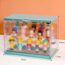 아크릴케이스 투명 아크릴 보관함 케이스 전시용 clear acrylic 블라인드 상자, 1-30x17x23cm