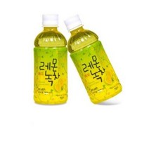 웰그린 스위트카페 레몬녹차, 340ml, 10개