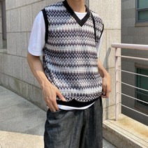 페어아일 베스트 조끼 등산 캐시미어 페어 Vest 기능성 옐로우 아일 남성