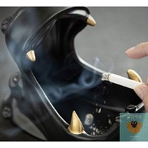 유리 재떨이 가정용 흡연실 담뱃제 재털이 12cm