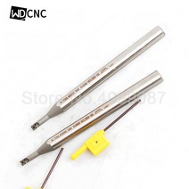 소형 공작기계 밀링머신 H1004K-SCLCR03 2pcs CCGT030104 카바이드 인서트 5mm 구멍 작은 내경 선반 터닝 보링 바 작업, 2개