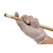 제네릭(제네릭) Fishnet Lace Billiards Pool Glove (White) [미국 직배송], White