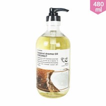 다오코리아 태국 코코넛 아로마 마사지 오일 480ml 코코넛, 단품