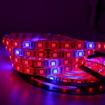 조립식온실 베란다비닐하우스 농자재 전체 스펙트럼 LED 성장 조명 5V USB 빨간색 + 파란색 식물 채, 02 1M