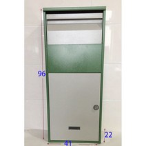 철제 반납함 도서 택배 스탠드 무인 물품 보관함, 9.96x41x22 비밀번호잠금