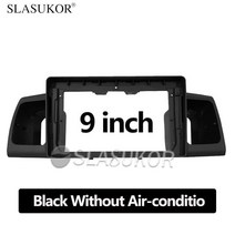 Toyota Corolla E120 EX 용 9 인치 안드로이드 오디오 BYD F3 2007 2008- 2011 자동차 자동 ABS 라디오 대, 02 without air-conditio