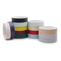 제본테이프 50mm x 10M 택1 컬러 마스킹 커버링 표지 종이 제본라벨 라벨지, 색상, 핑크색