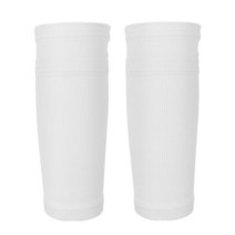 컴프레스포트 종아리보호대 지폼 낭심 고관절 햄스트링 정강이 슬리브 압박밴드 태권도 축구 킥복싱 정강이, 01 WHITE_02 M