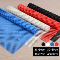논슬립 매트 깔판 바닥 패드 깔개 미끄럼방지 고무, 30x80cm - 블랙