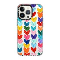 CASETiFY 투명 아이폰 13 프로 케이스 [황변 없음 / 2m(6.5피트) 낙하 보호/Magsafe와 호환] - 꿈꾸는 꽃무늬 패턴